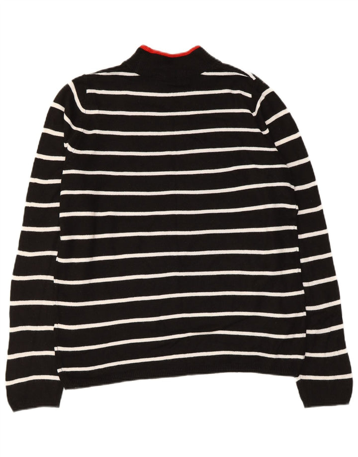 MARKS & SPENCER Damski sweter z golfem UK 10, mały, czarny