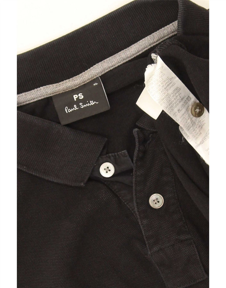 Męska koszulka polo Paul Smith XL, czarna, bawełniana