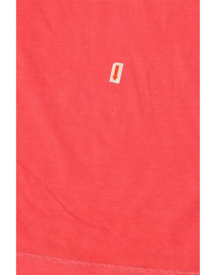 Męski T-shirt z grafiką dsquared2, mały, różowy