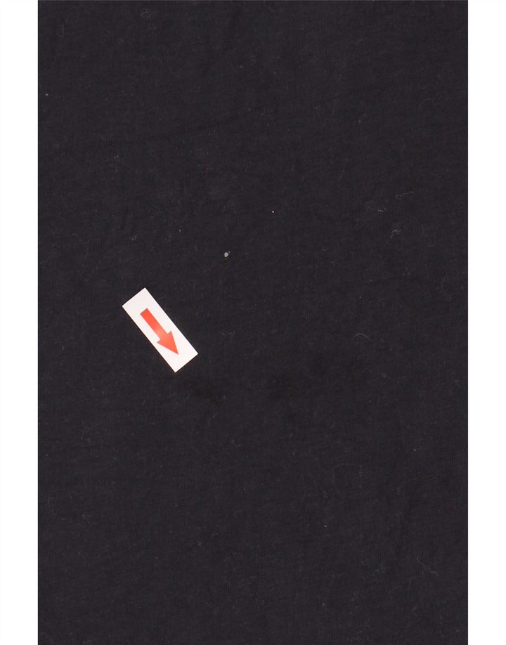 T-shirt męski Reiss, mały, czarny, bawełniany