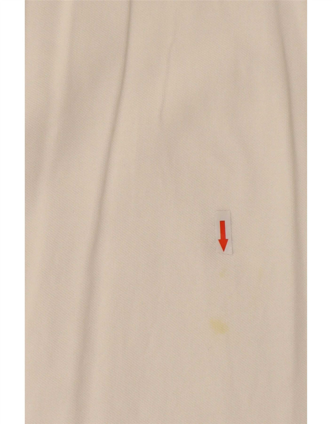 Męska koszulka polo z długim rękawem Fred Perry, duża, biała, bawełniana