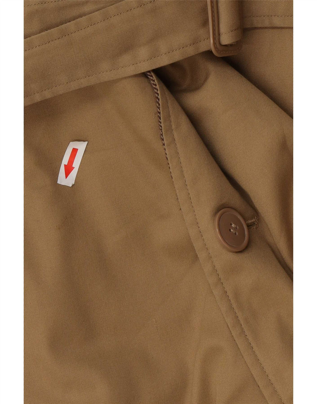 Dwustronny płaszcz męski Vintage UK 36 Small Beige