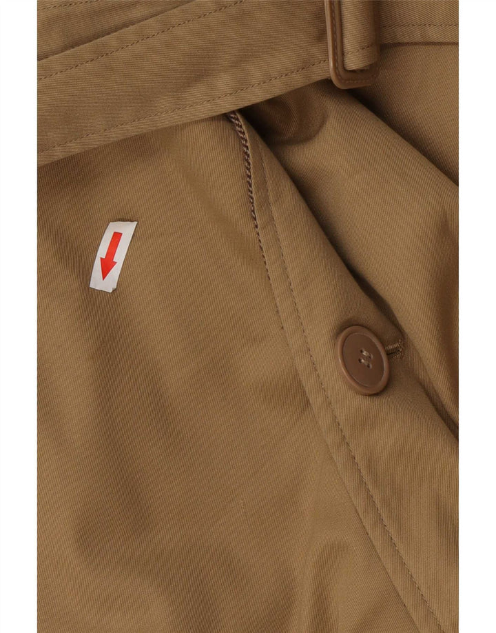 Dwustronny płaszcz męski Vintage UK 36 Small Beige