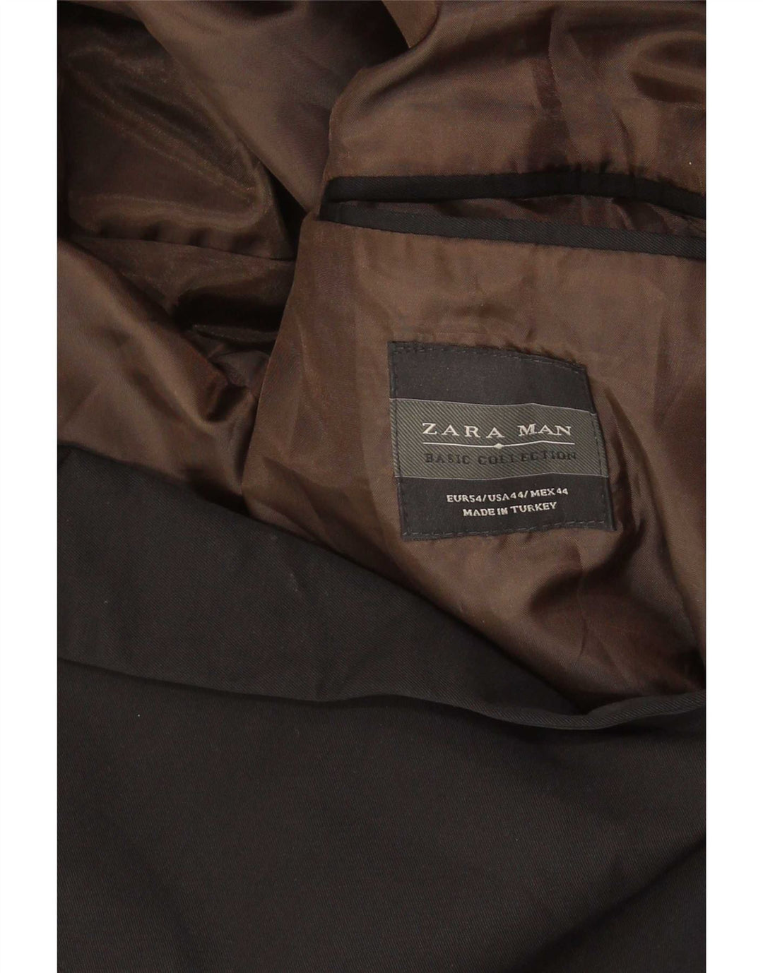 Zara Męska marynarka zapinana na 2 guziki EU 54 XL, czarna bawełna