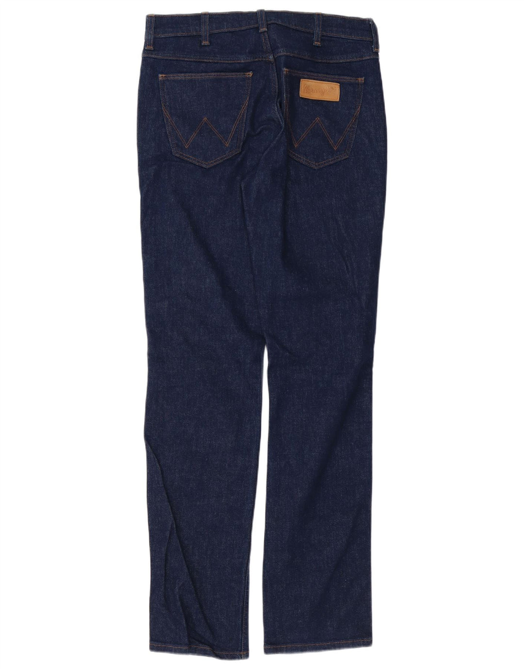 Wrangler Męskie Greensboro Straight Jeans W30 L34 Granatowa bawełna