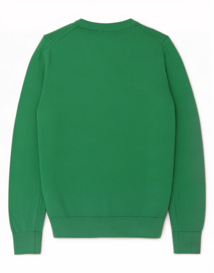 Marks & Spencer Damski sweter z okrągłym dekoltem, UK 12, średni zielony