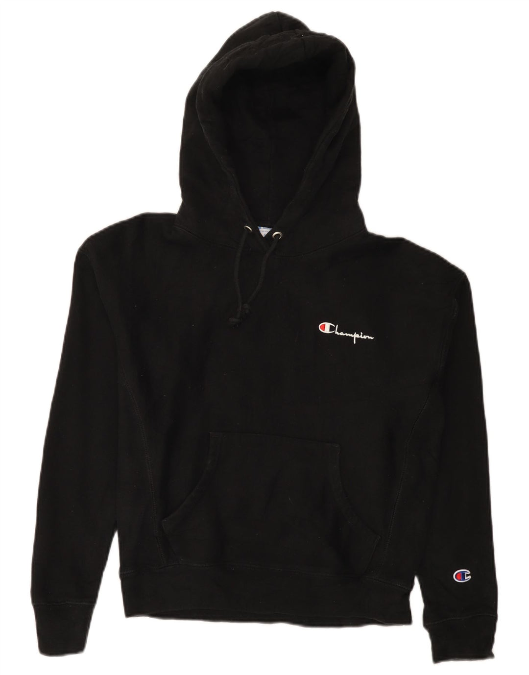 Damska bluza z kapturem typu oversize CHAMPION Reverse Weave UK 10 Small Black