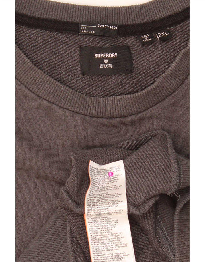 Męski sweter Superdry 2XL, szary