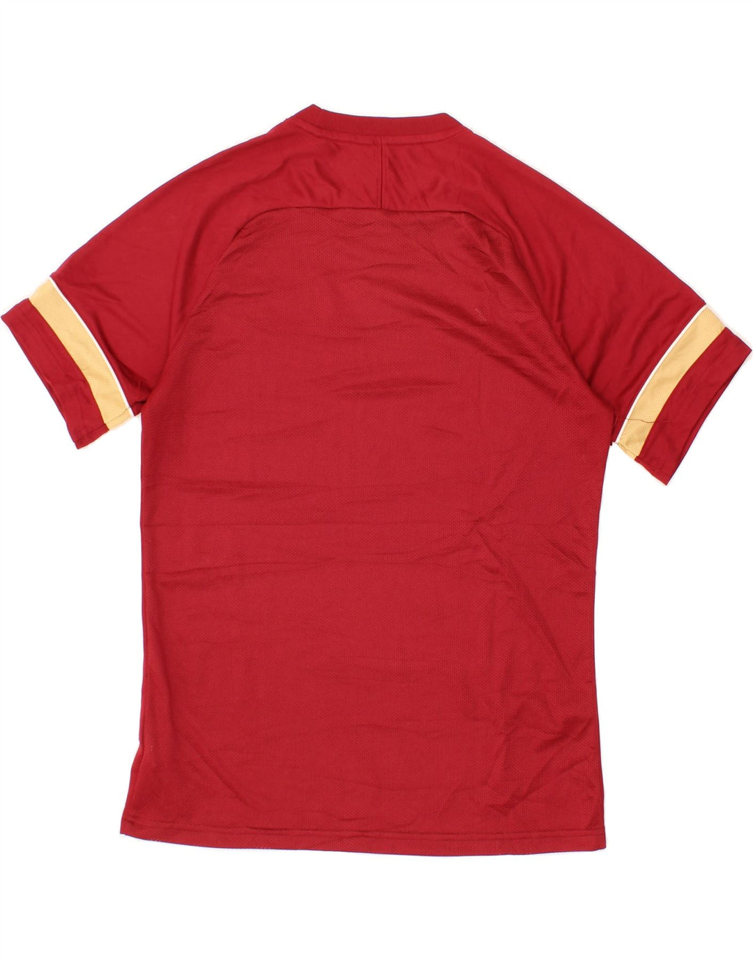 NIKE Mens Graphic T-Shirt Top Medium Red Polyester Vintage Nike and Second-Hand Nike from Messina Hembry 