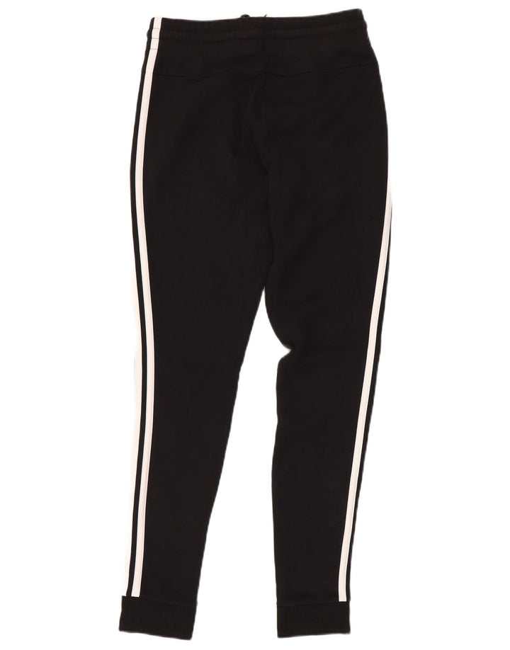 Damskie spodnie dresowe ADIDAS Joggers UK 4/6 XS Czarna bawełna
