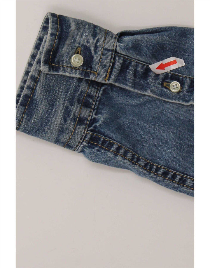 Męska koszula dżinsowa Superdry XL, niebieska, bawełniana