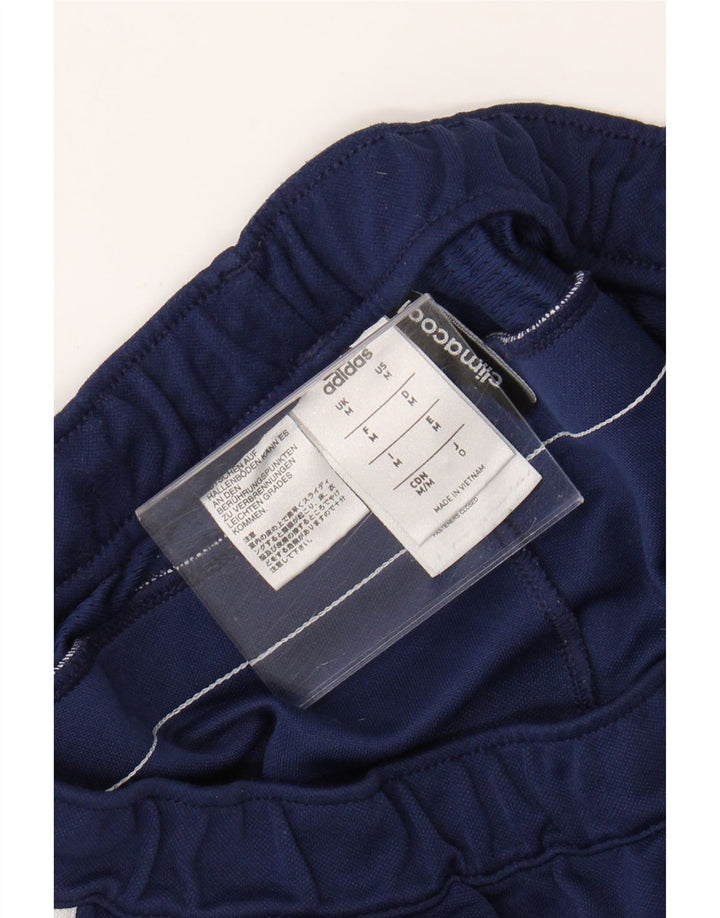 Męskie spodnie dresowe Adidas Climacool, średni granatowy poliester