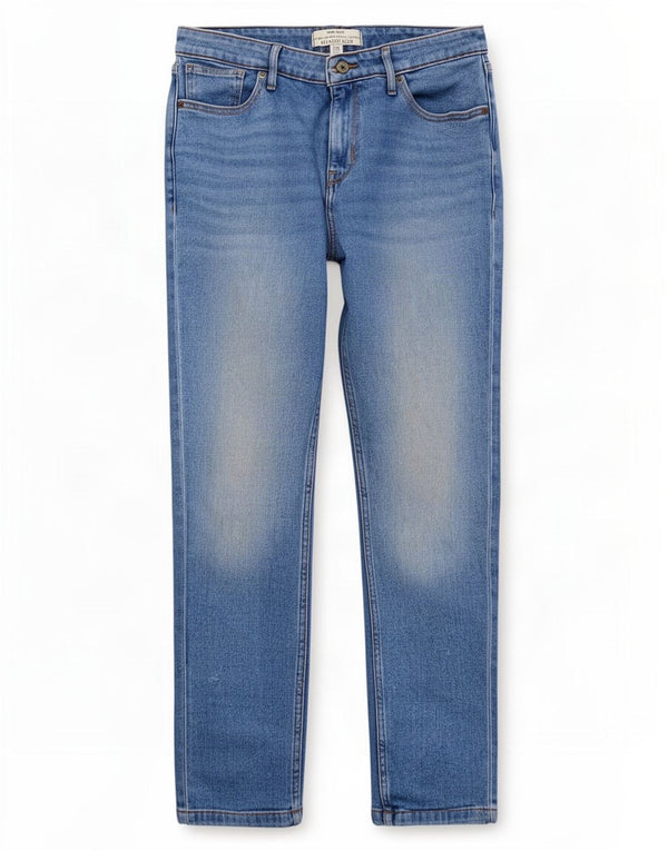 Damskie jeansy slim fit White Stuff UK 12 Medium W28 L27 Niebieska bawełna
