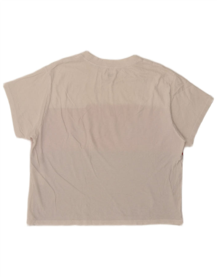 Damska koszulka z krótkim rękawem Levi's Crop Graphic Top UK 10, mała, wielobarwna