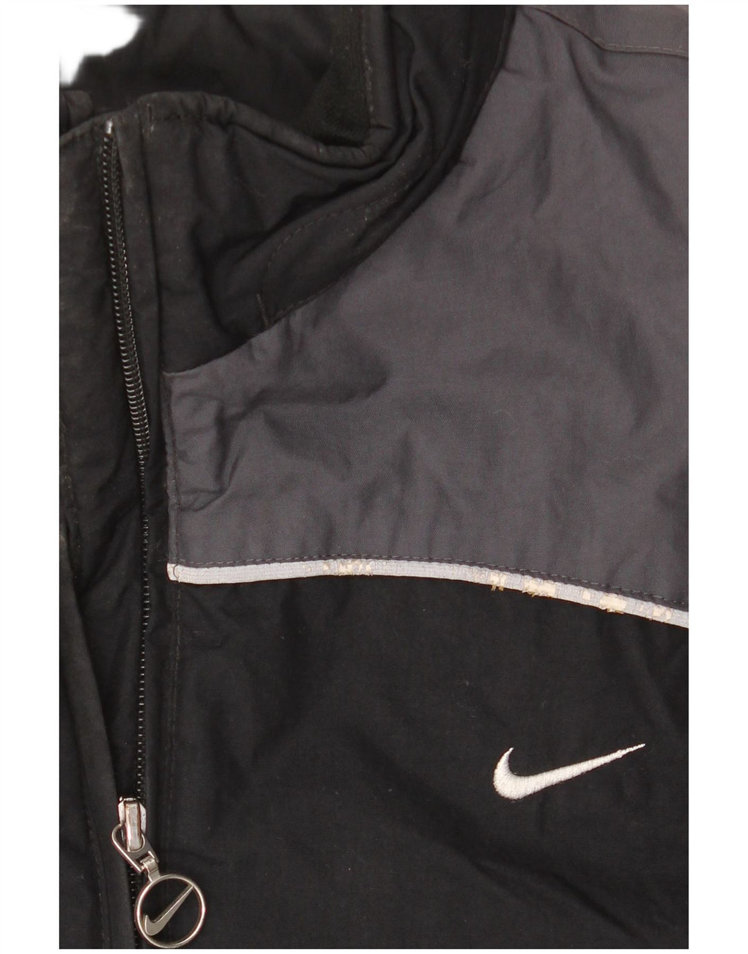 Chłopięca kurtka wiatrówka Nike 13-14 lat XL, czarny nylon z blokami kolorów