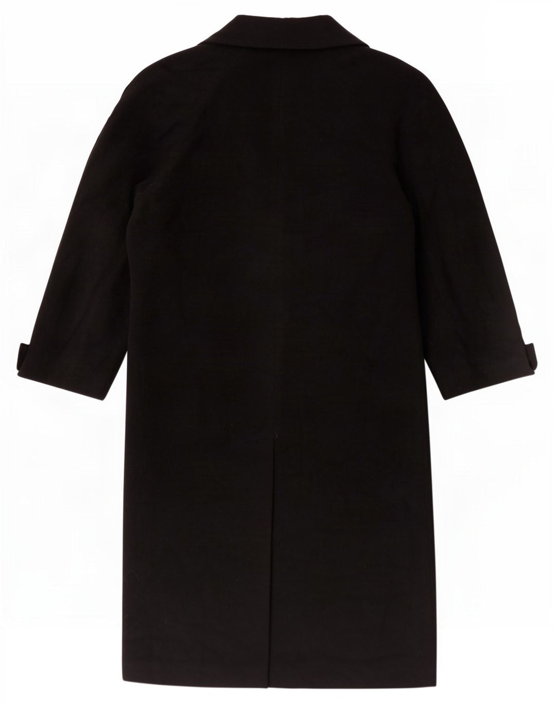 Damski płaszcz oversize Benetton IT 40 Small, czarna wełna