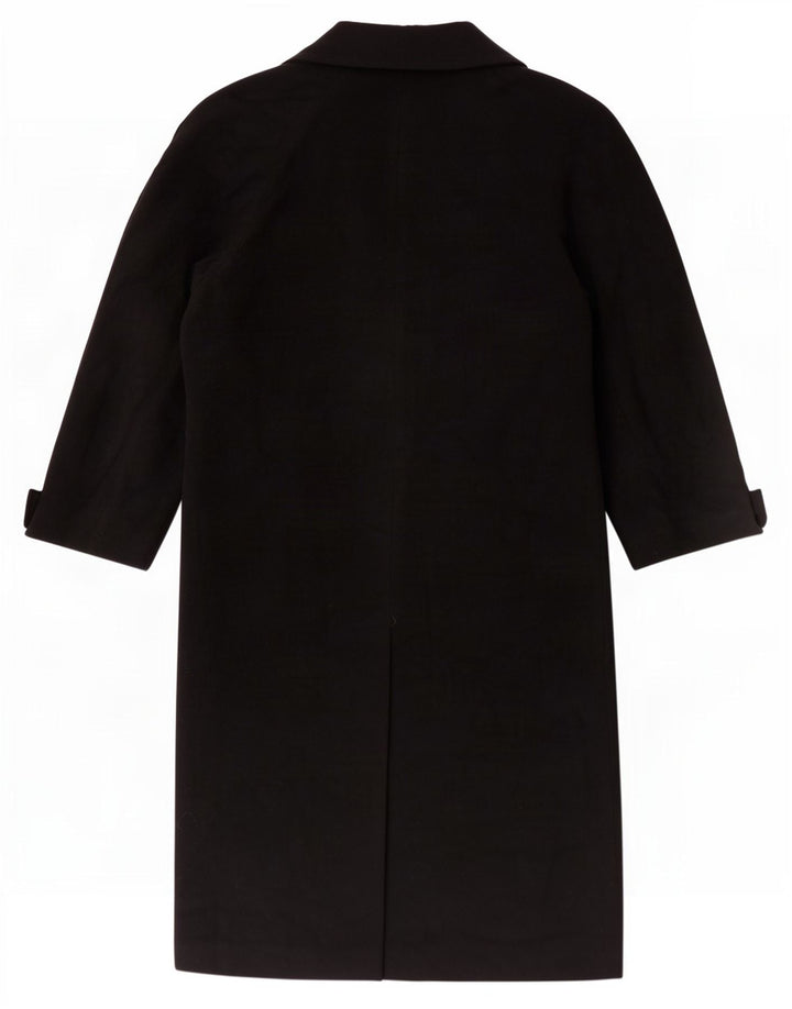 Damski płaszcz oversize Benetton IT 40 Small, czarna wełna