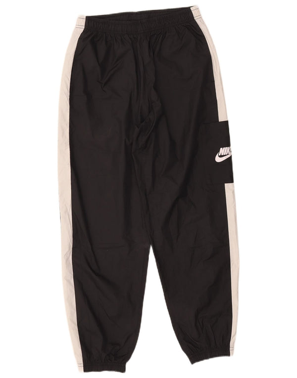 Męskie spodnie dresowe Nike Graphic Dresy Joggery Małe czarne bloki kolorów