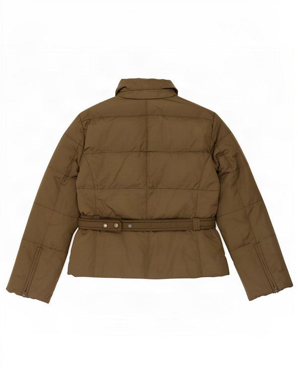 Damska ocieplana kurtka Zara UK 18 XL, nylon khaki