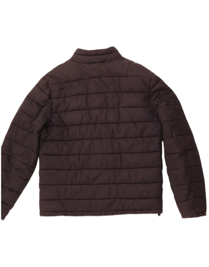 Męska ocieplana kurtka Fat Face UK 40, duża, czarna bawełna