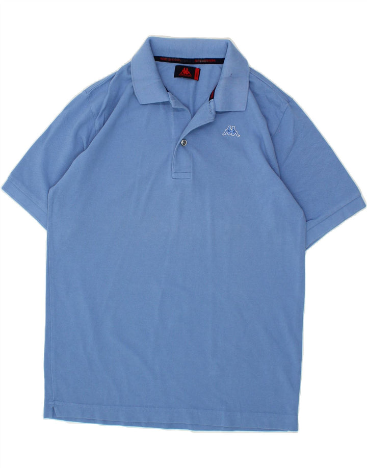 KAPPA Mens Polo Shirt Small Blue Cotton Vintage Kappa and Second-Hand Kappa from Messina Hembry 
