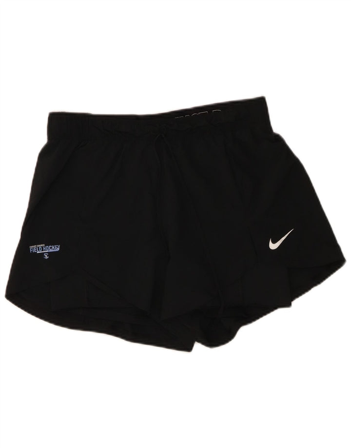 Damskie spodenki sportowe Nike UK 14, średni czarny poliester