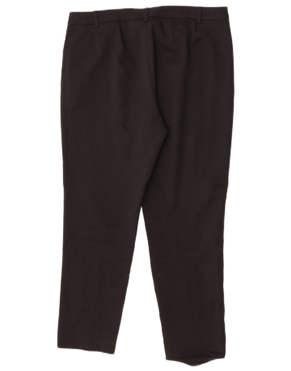 Damskie spodnie garniturowe Marks & Spencer UK 12 Medium W32 L25 Czarne