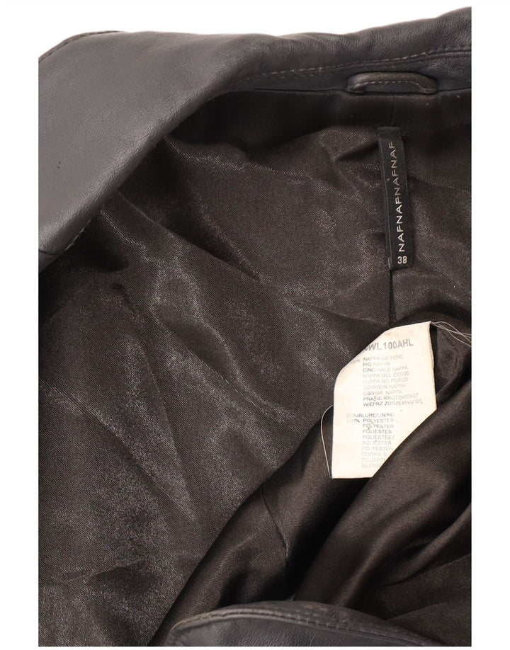 Damska marynarka Naf Naf zapinana na 3 guziki EU 38, średni granat