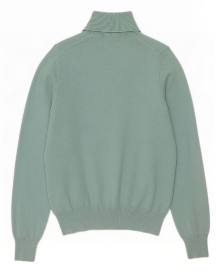 Marks & Spencer Damski sweter z golfem UK 10 Mały turkusowy