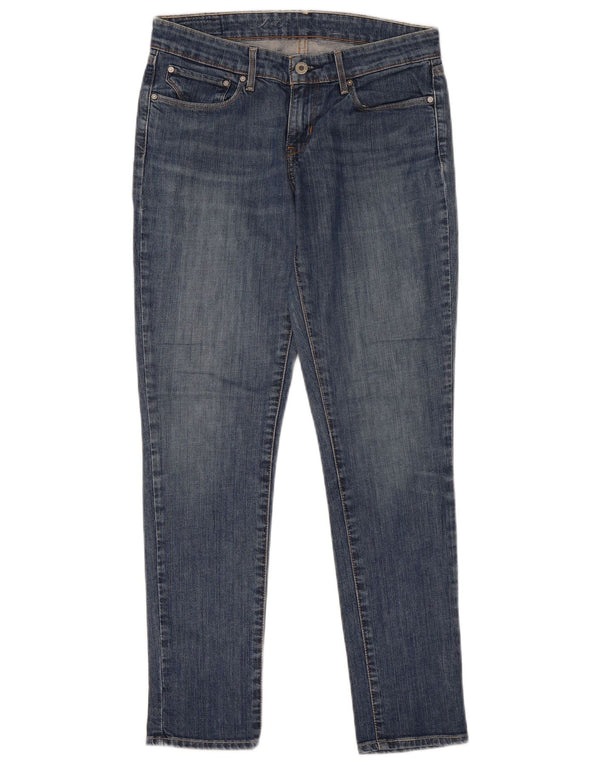 Damskie jeansy Levi's Skinny W27 L30 Niebieskie bawełniane