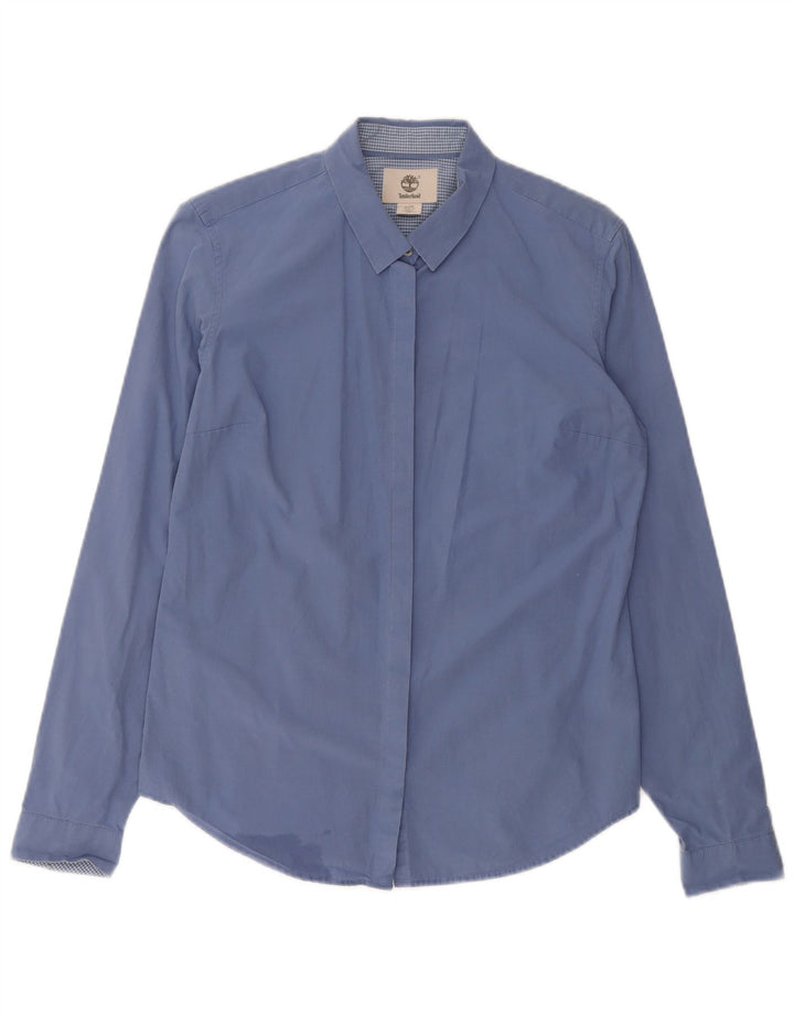 Koszula damska Timberland Slim Fit UK 14, duża niebieska