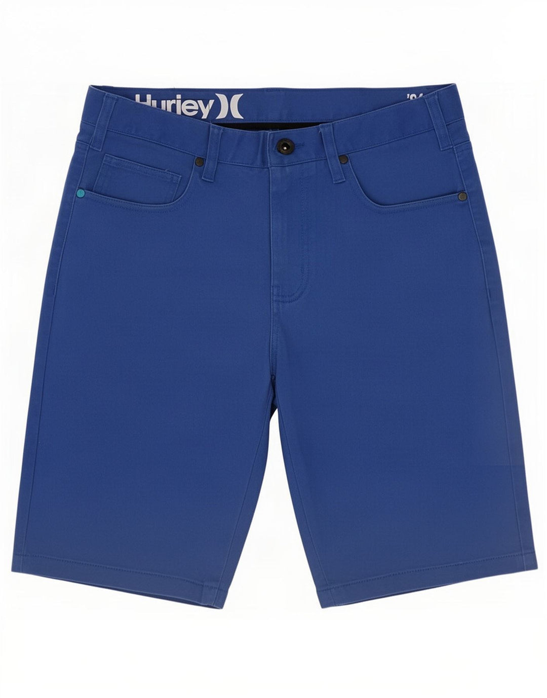 Męskie spodenki codzienne Hurley Medium W30, niebieskie, bawełniane