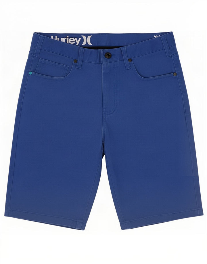 Męskie spodenki codzienne Hurley Medium W30, niebieskie, bawełniane