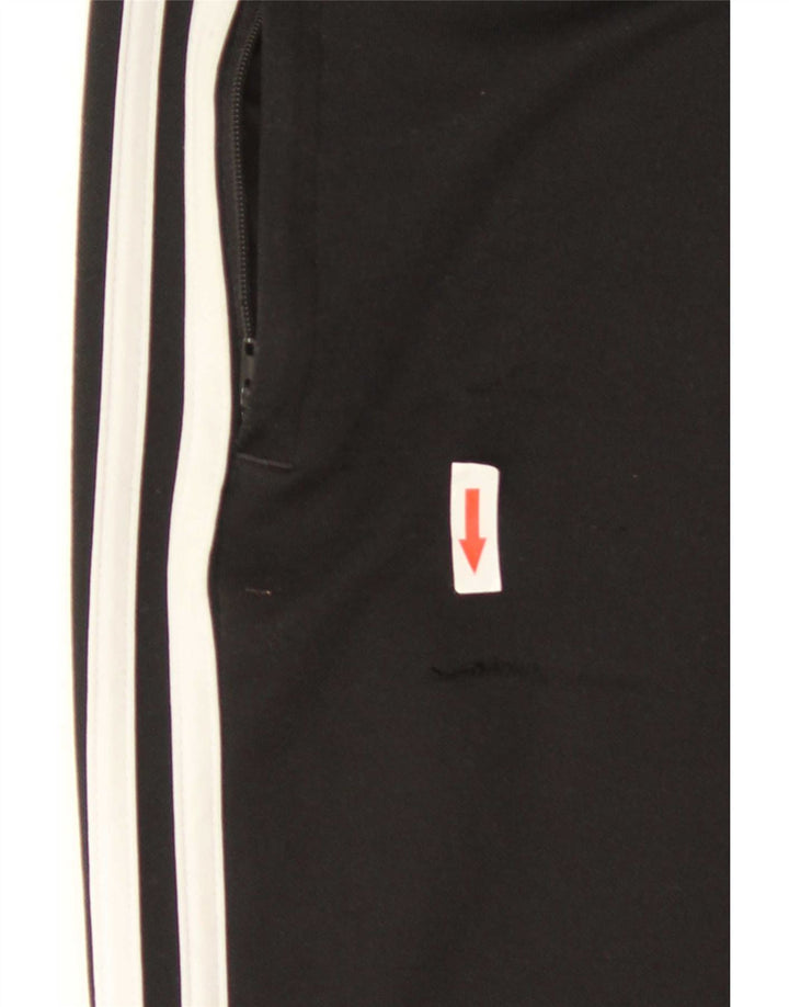 Męskie spodnie dresowe Adidas Aeroready, średni czarny poliester