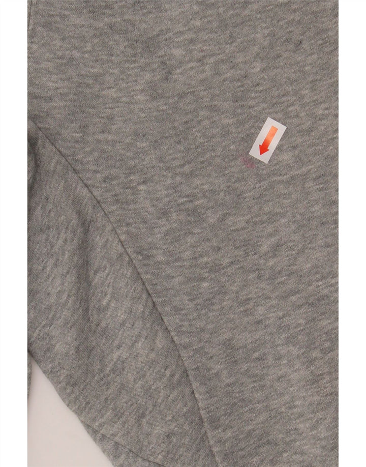 Męskie spodnie dresowe NIKE Joggery Średnioszare, bawełniane w cętki