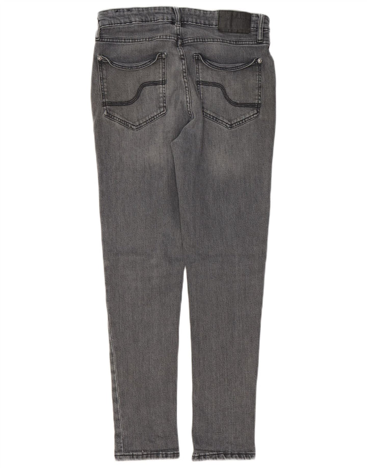 Męskie jeansy slim fit Fat Face W32 L29 Szara bawełna