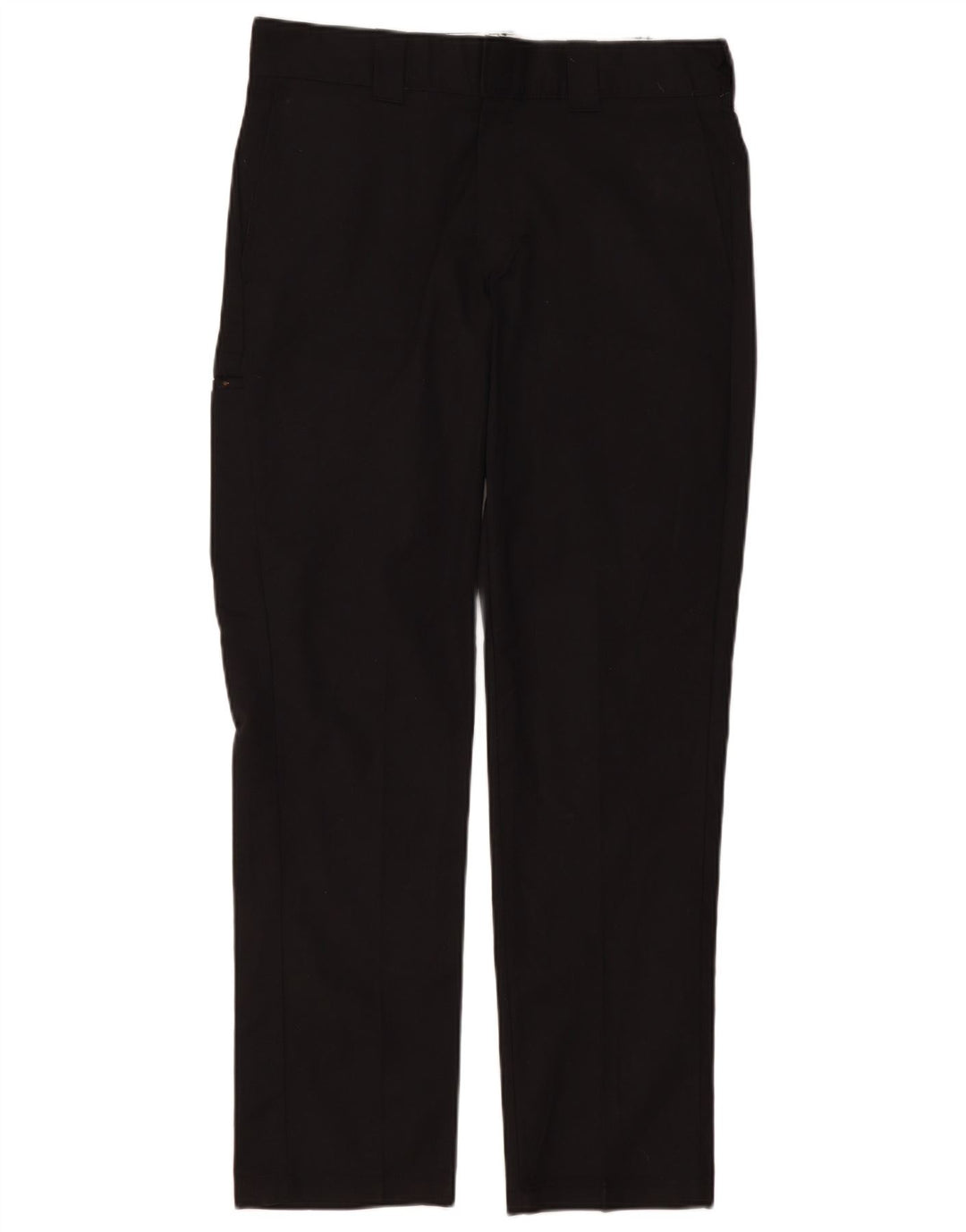 Męskie, wąskie, zwężane spodnie cargo DICKIES W34 L32, czarny poliester