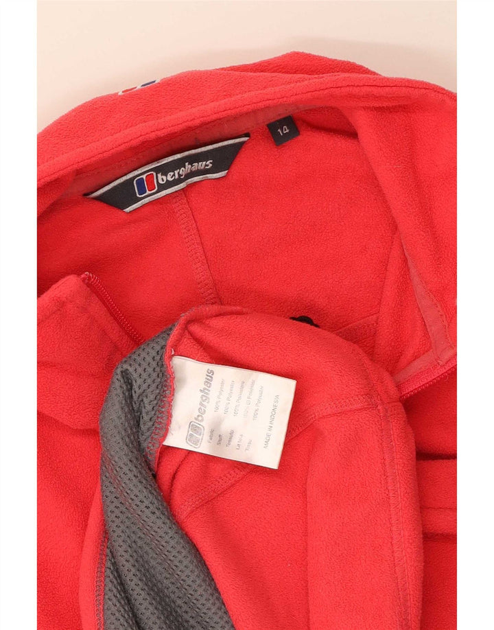 Damska kurtka polarowa Berghaus UK 14, duża, różowa, poliester