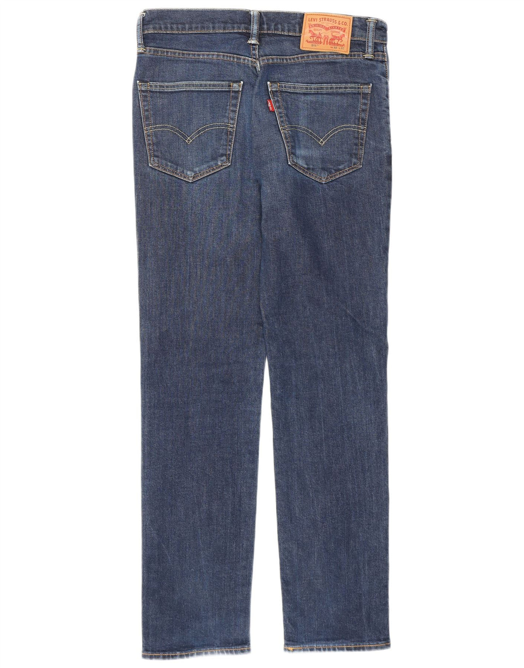 Męskie jeansy Levi's 511 Slim W32 L32 Granatowa bawełna