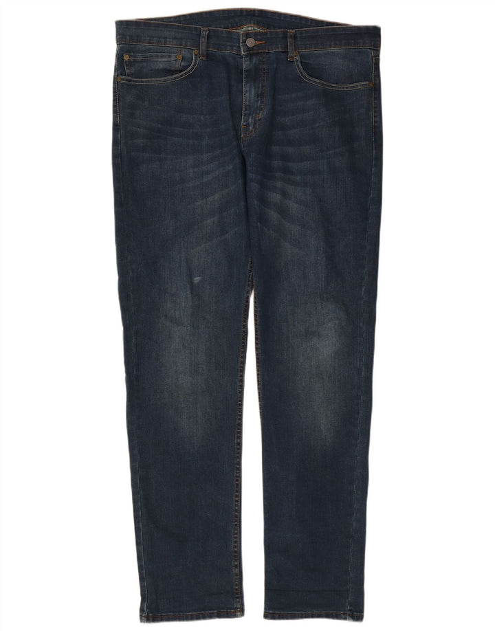 Męskie jeansy Levi's 511 Slim W38 L32 Niebieska bawełna