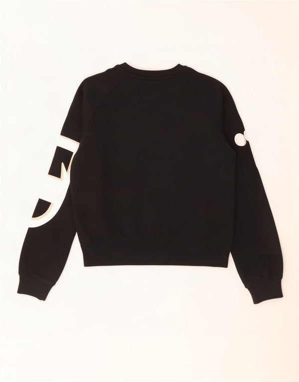Dziewczęca bluza z grafiką Champion, 13-14 lat XL, czarna, bawełniana