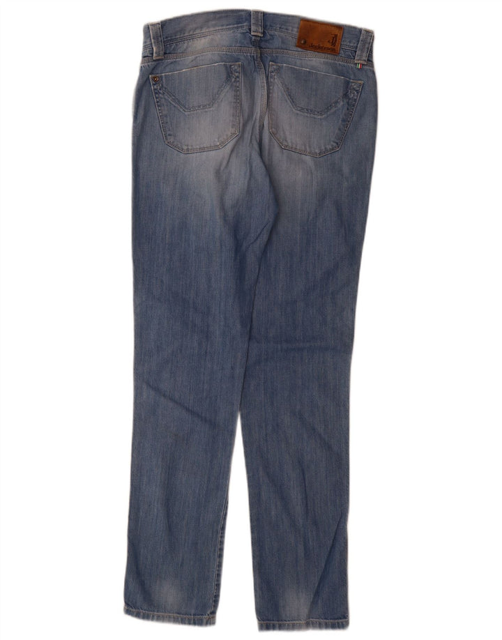 Jeansy damskie Jeckerson W31 L33 Niebieskie bawełniane