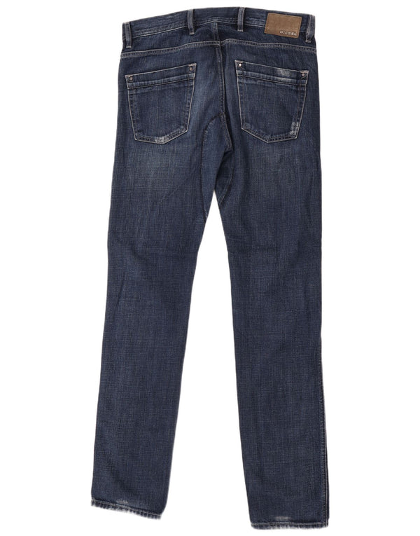 Męskie jeansy Diesel Thaye Slim W31 L34 Niebieskie bawełniane