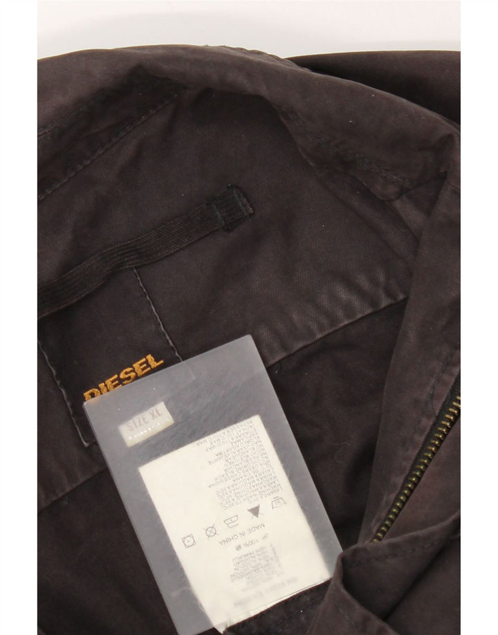 Damska kurtka użytkowa Diesel UK 18 XL, czarna, bawełniana