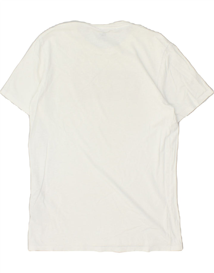 LEVI'S Mens Graphic T-Shirt Top Small White Cotton Vintage Levi's and Second-Hand Levi's from Messina Hembry 