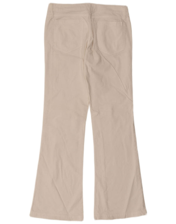 Damskie jeansy Bootcut Atos Lombardini W30 L31 Biała bawełna