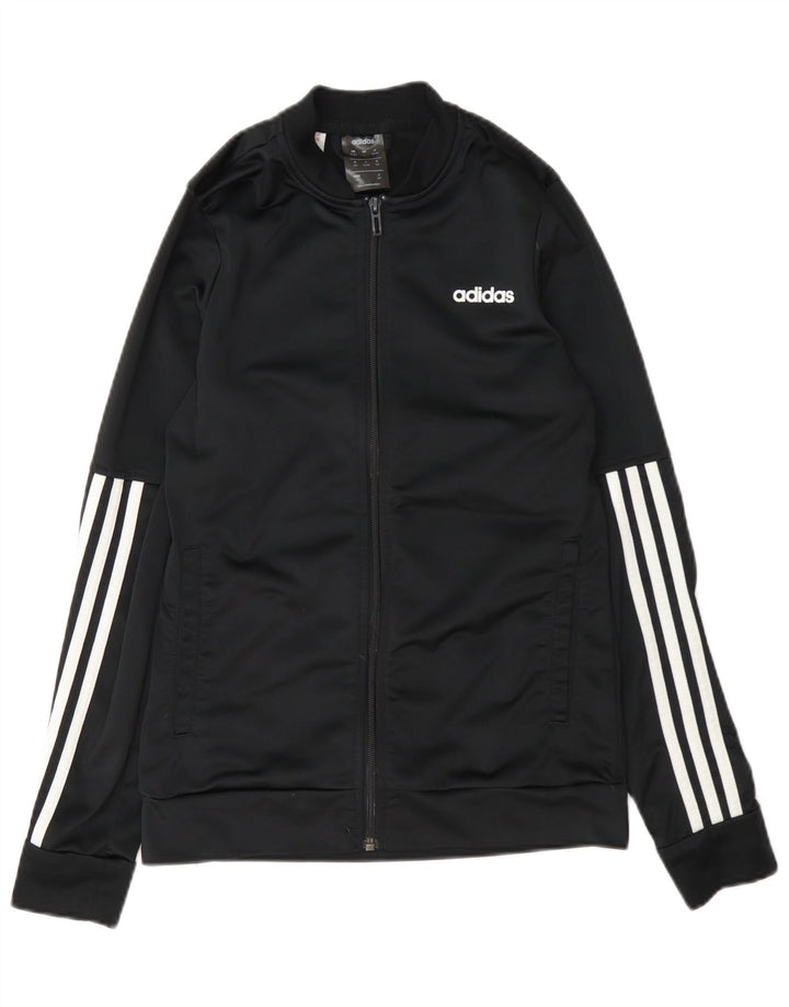 Chłopięca bluza dresowa Adidas 13-14 lat Czarny poliester