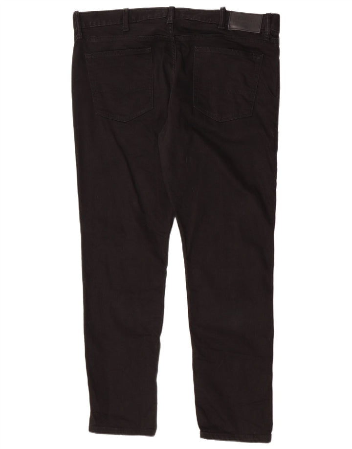 Męskie jeansy slim fit Tommy Hilfiger W38 L30 Czarna bawełna