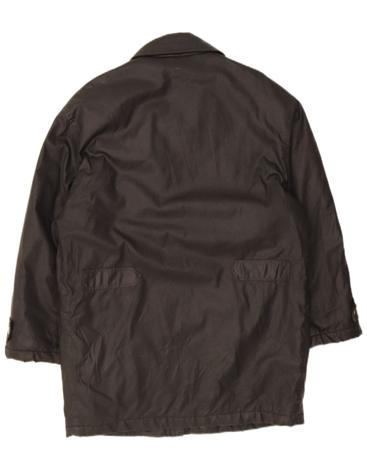 Płaszcz męski wiatrówka Vintage UK 42 XL czarny