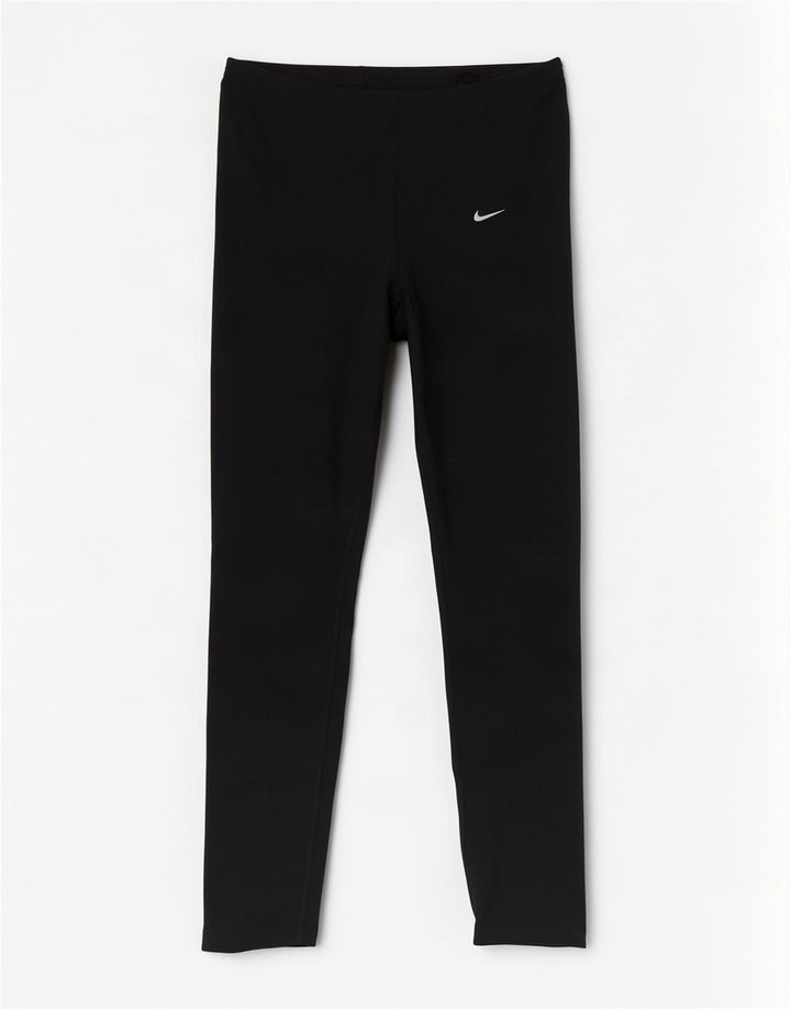 Legginsy damskie Nike UK 10/12, średni czarny poliester
